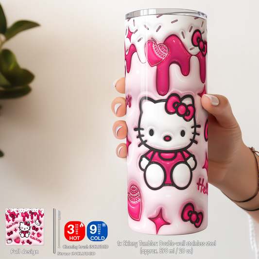 Hello Kitty Mania Box – Custom Name | Includes Plush, Tote Bag, Pouch & Drinkware Set & More