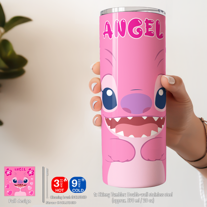 Angel Mania Box | Custom Name | Includes Plush, Tote Bag, Pouch & Drinkware Set & More