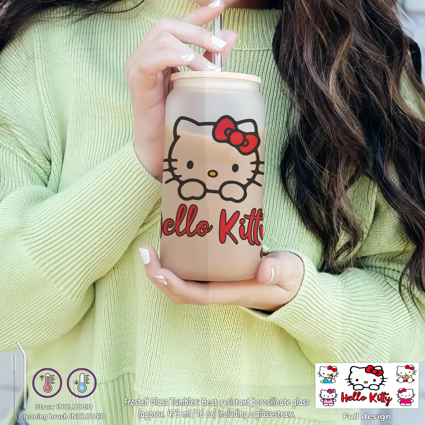 Hello Kitty Mania Box – Custom Name | Includes Plush, Tote Bag, Pouch & Drinkware Set & More