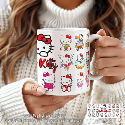 Hello Kitty Mania Box – Custom Name | Includes Plush, Tote Bag, Pouch & Drinkware Set & More