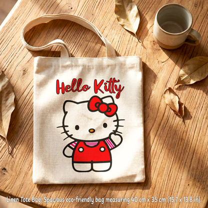 Hello Kitty Mania Box – Custom Name | Includes Plush, Tote Bag, Pouch & Drinkware Set & More