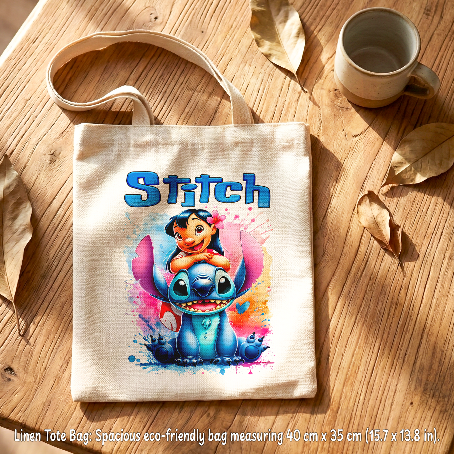 Lilo & Stitch 'Ohana Box – | Custom Name | Includes Plush, Tote Bag, Pouch & Drinkware Set & More