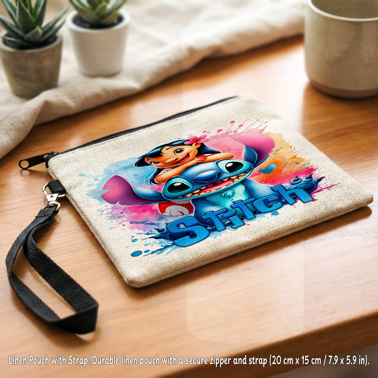 Lilo & Stitch 'Ohana Box – | Custom Name | Includes Plush, Tote Bag, Pouch & Drinkware Set & More