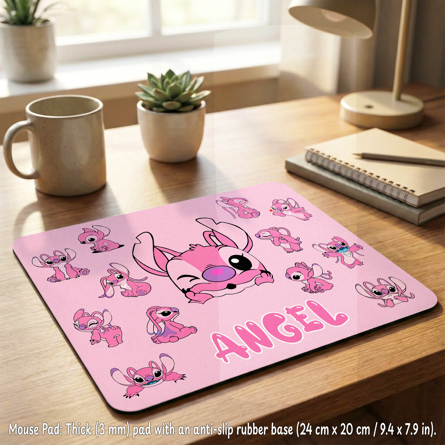 Angel Mania Box | Custom Name | Includes Plush, Tote Bag, Pouch & Drinkware Set & More