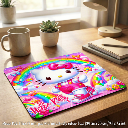 Hello Kitty Mania Box – Custom Name | Includes Plush, Tote Bag, Pouch & Drinkware Set & More