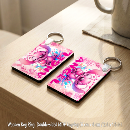 Angel Mania Box | Custom Name | Includes Plush, Tote Bag, Pouch & Drinkware Set & More