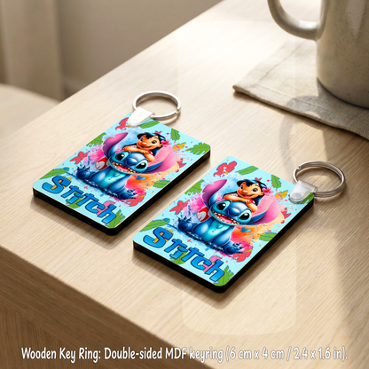 Lilo & Stitch 'Ohana Box – | Custom Name | Includes Plush, Tote Bag, Pouch & Drinkware Set & More