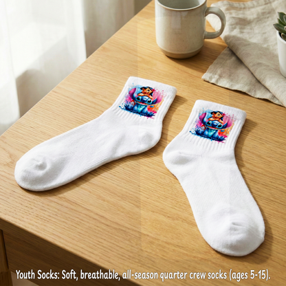 Lilo & Stitch 'Ohana Box – | Custom Name | Includes Plush, Tote Bag, Pouch & Drinkware Set & More