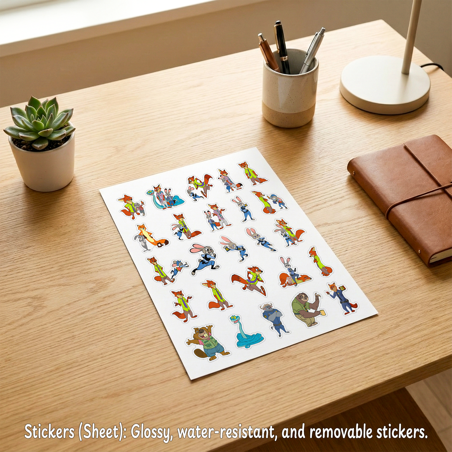 Zootopia 2 Judy & Friends Activity Box – Custom Name | Includes Coloring Book, Puzzle, Drinkware Set & More