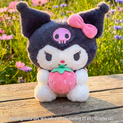 Kuromi Mania Box – Custom Name | Includes Plush, Tote Bag, Pouch & Drinkware Set & More