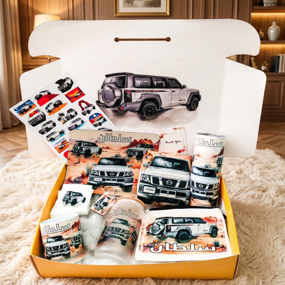 Desert Patrol Legend Box – Custom Name | Includes Tumbler, Mug, Pouch, Stickers & More